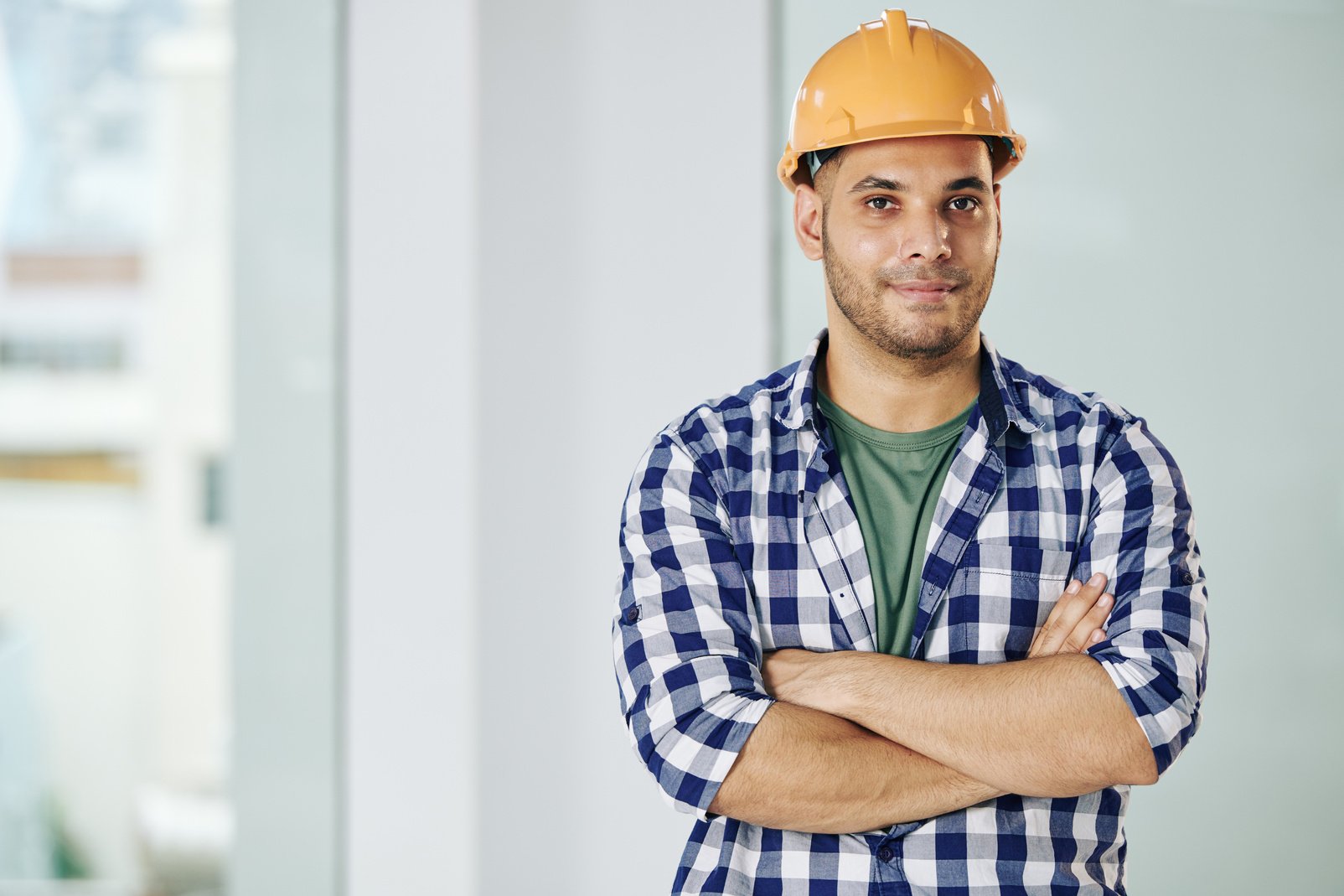 Handsome Smiling Contractor